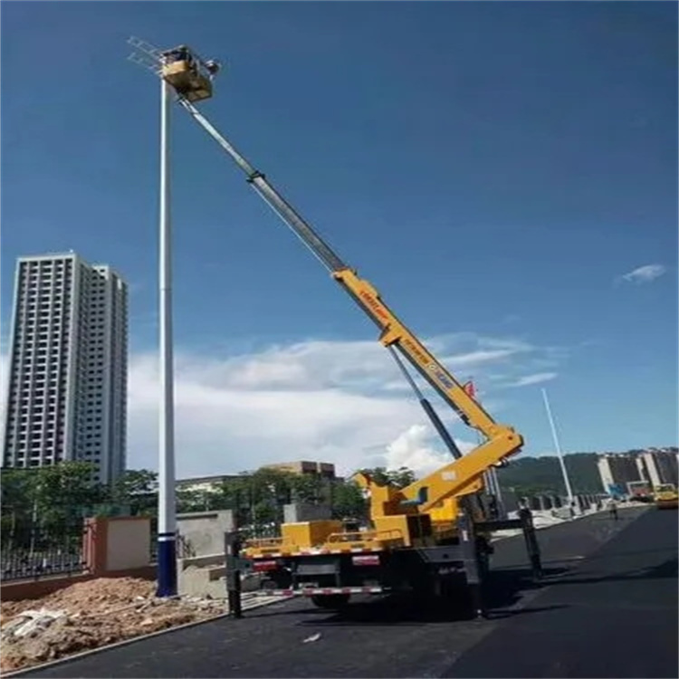 番禺维修路灯的曲臂升降车出租